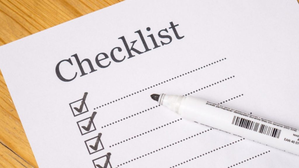 Checklist para limpeza de escritório completa 1